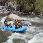 Que hacer en Arequipa con niños? Rafting en el Rio Chili